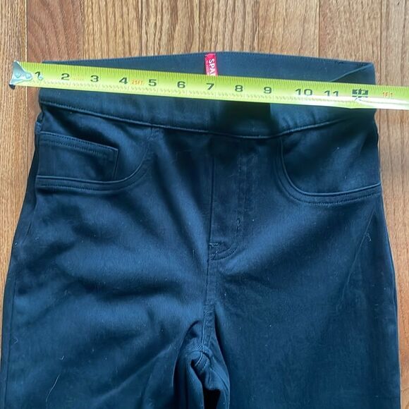 Spanx Black Jeanish Leggings Sz S - Picture 6 of 7